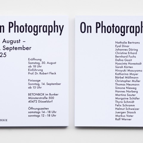 On Photography